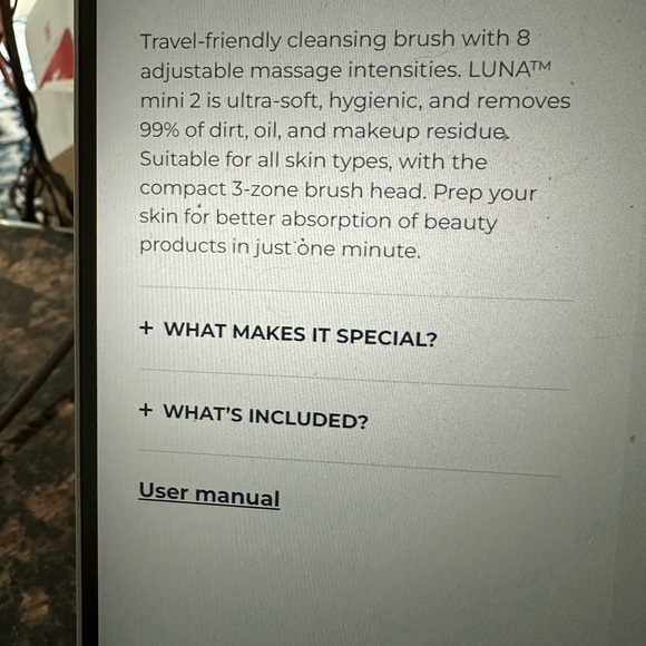 FOREO Luna Mini 2 facial cleanser - Picture 4 of 4